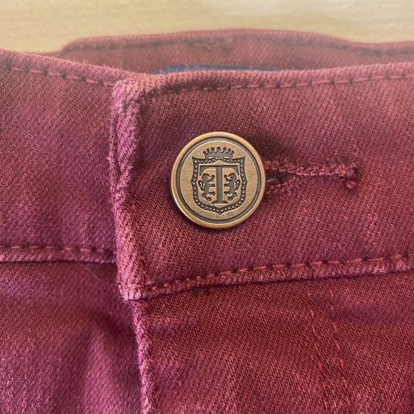Talbots Maroon Jegging jeans - Picture 2 of 6